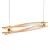 Wooden Chandelier MiFuny 3D model small image 3