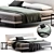 Atoll Bed: Modern Italian Elegance 3D model small image 1