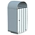 Sleek Modern Trash Bin Model 3D model small image 3