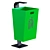 Sturdy Trash Can Model, Corona 3D model small image 3