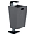 Sturdy Trash Can Model, Corona 3D model small image 4