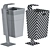 Sturdy Trash Can Model, Corona 3D model small image 6