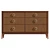 Luxurious Beckett Double Dresser 3D model small image 2