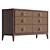 Luxurious Beckett Double Dresser 3D model small image 4