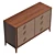 Luxurious Beckett Double Dresser 3D model small image 5