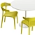 Modern Dining Set by Divan.ru 3D model small image 2