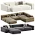 Modular Sofa BON ONE 33 3D model small image 1
