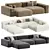 Modular Sofa BON ONE 33 3D model small image 2