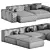 Modular Sofa BON ONE 33 3D model small image 4