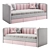 Double Crown Kids Bed 3D model small image 1