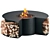  Designer Outdoor Fire Pit Table 3D model small image 11