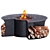  Designer Outdoor Fire Pit Table 3D model small image 12