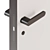 PIU Design Concealed Mount Doors 3D model small image 3