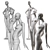 Juno Women's Stylish Mannequins 3D model small image 2