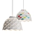 Colorful and White Pendant Duo 3D model small image 1