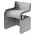 Sculptural Robusto Chair Luxe 3D model small image 3