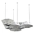 Modern Planar Pendant Light 3D model small image 3