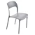 Modern Plastic Grey Chair Madsen 3D model small image 4