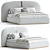 Luxury Bed Suite Design Excellence 3D model small image 1