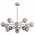 Double Dome Brass Chandelier 3D model small image 6