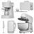 Premium Kitchen Appliance Set 3D model small image 7