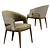 ErgoCrop Chair & Table Set 3D model small image 2