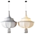 Elegant Meduse Pendant Lighting 3D model small image 2