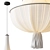 Elegant Meduse Pendant Lighting 3D model small image 3