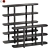 Modern Edge Bookshelf Duo, Milla&Milli 3D model small image 1