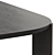 Modern Edge Dining Table, XL 3D model small image 3