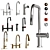 Kraus Kitchen Faucet Collection | Urbix, Oletto, Nolen 3D model small image 1