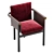 Modern Fendi Totu Chair Design 3D model small image 2