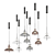 Modern Pendant Light Bangkok 3D model small image 3