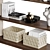 Rome Shelf with Cosmorelax Decor 3D model small image 4