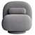 Koto Cozy Storm Armchair 2014 3D model small image 2