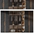 Modern Decorative Furniture Set - 2013 3D model small image 1