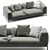 Modern Flexform PERRY UP Sofa 3D model small image 3