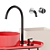 Italian Combo Wash Station 3D model small image 6