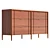  Stylish & Spacious 6-Drawer Dresser 3D model small image 4