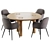 Modern Dining Set 82 Furniture 3D model small image 3