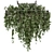 Metal Box Hanging Plants Set 3D model small image 2