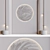 Decorative Wall 3D Panel 015 Movement 3D model small image 1