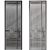 Raised Panel Doors: Modern Elegance 3D model small image 7