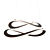 Celestial Modern Pendant Light 3D model small image 1