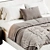 Barry Compartment Bed by Lavsit 3D model small image 4