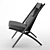 Outdoor Aloha Lounge Chair - XK04 3D model small image 3