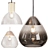 Glass and Wood Nasoa Lamp 3D model small image 1