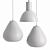 Glass and Wood Nasoa Lamp 3D model small image 4