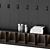 Gym Locker Room Furniture Set 3D model small image 2