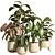 73-Piece Indoor Plant Ceramic Pot 3D model small image 1